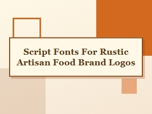 Crafting Rustic Elegance with Script Fonts